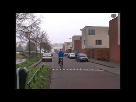 Fietsexamen 2013 route Leidschenveen