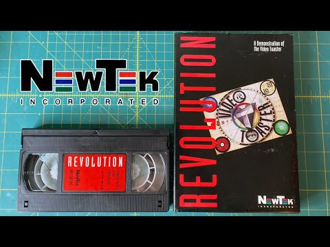 NewTek Video Toaster (1991) - Amiga Promo VHS Demo & Showcase
