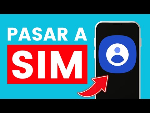 How to Transfer Contacts to SIM Card ✅ 2025