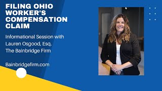 Learn the first steps in Filing Ohio Workers