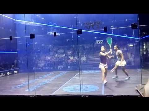 2016 Hong Kong Squash Open Nicol David vs Nouran Gohar