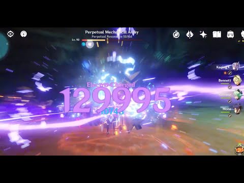 C4 Keqing + Mistplitter Showcase