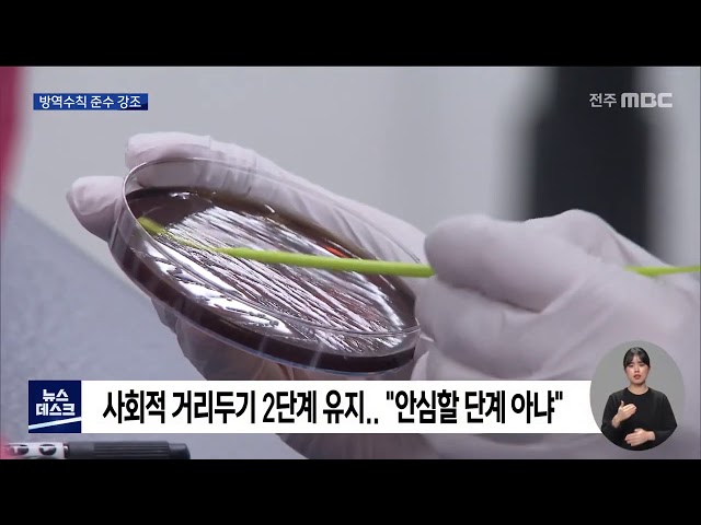 코로나19 안정세..설 명절까지 긴장해야