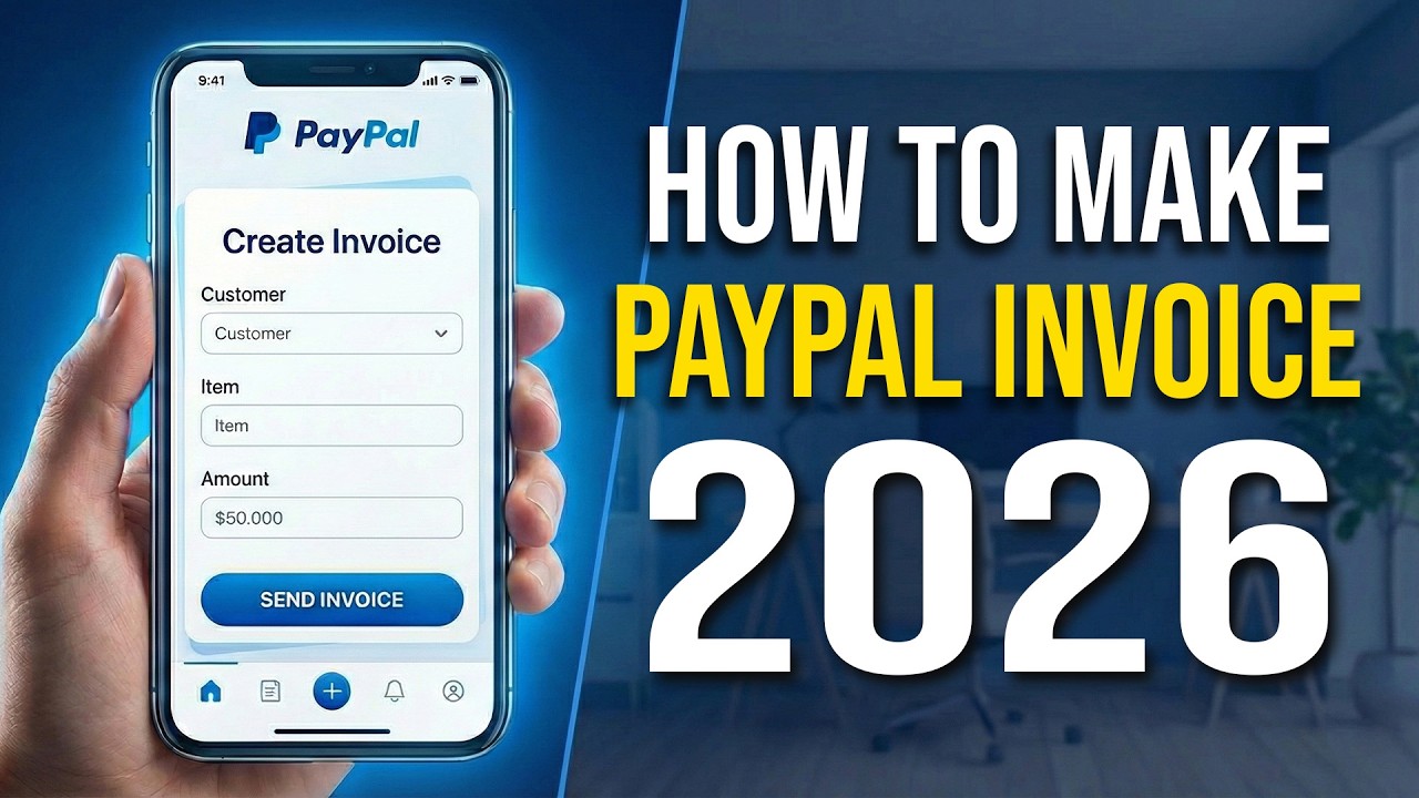 How to create a PayPal invoice 2026