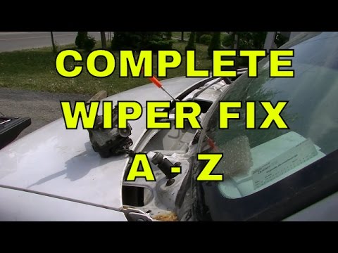 Ford E-250 Wiper linkage and motor fix and install