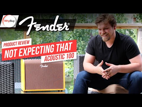 Fender Acoustic 100 2-Channel 100-Watt 1x8" Acoustic Guitar Amp image 8