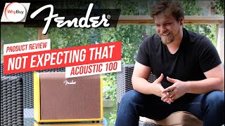 Video thumbnail for Plugging In and Falling In Love: My Experience with the Fender Acoustic 100 Amplifier by WhyBuy