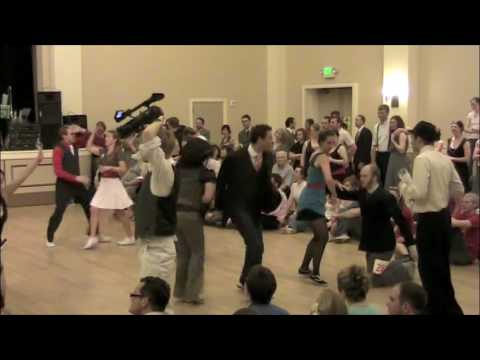 2009 Camp Jitterbug - Lindy Couple Prelim Heat 1 Song 1