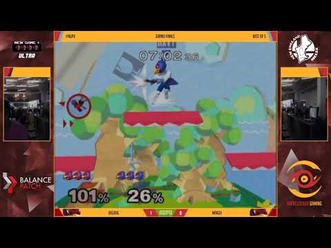 NGPU 57 SSBM - Mingee [L] (Red Falco) vs. BigJoig (Blue Falco) - Melee GF
