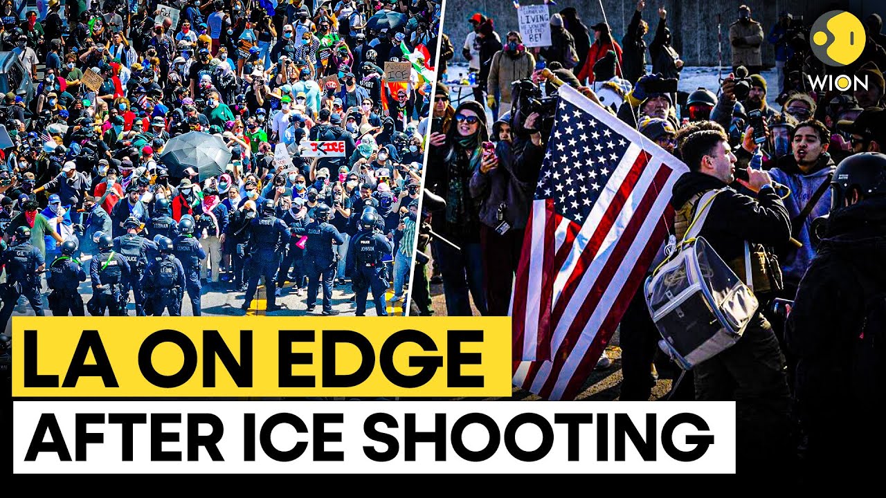 USA Protests LIVE: Protests Erupt in Los Angeles Over ICE Raids After Fatal Minneapolis Shooting