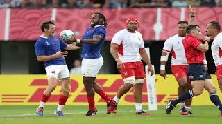 【ラグビーW杯】フランス、トンガに23-21で8強入り　「死の組」はイングランドとの2か国確定