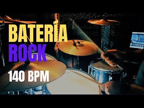 BATERIA ROCK 140 BPM - ACOMPAÑAMIENTO