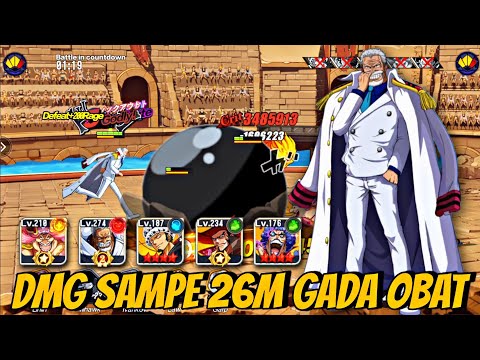 GARP B12 GADA OBAT! Hero MARINE Paling OP Damage Sampe 26M - NEW WORLD VIGOUR VOYAGE
