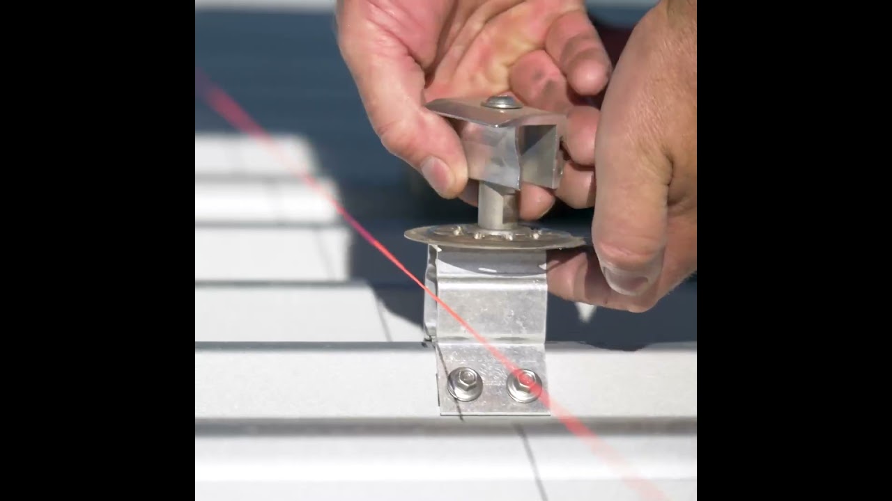 How to mount solar panels to metal roofing easily!