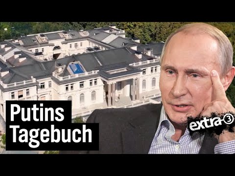 Putins Tagebuch: Nawalny im Knast, Putin im Palast | extra 3 | NDR