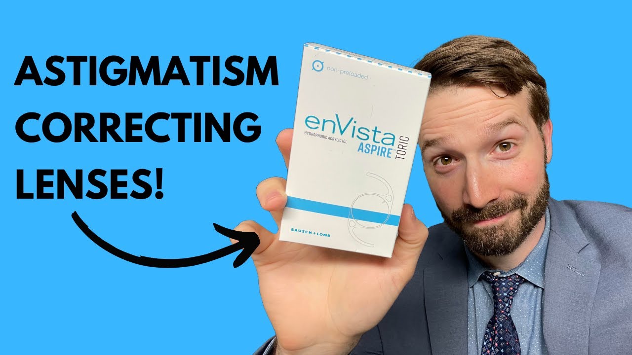 Astigmatism correcting lenses (toric lenses) for cataract surgery!