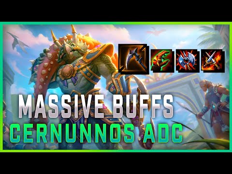 THESE CERN BUFFS ARE ABSOLUTELY INSANE! - Smite Cernunnos ADC