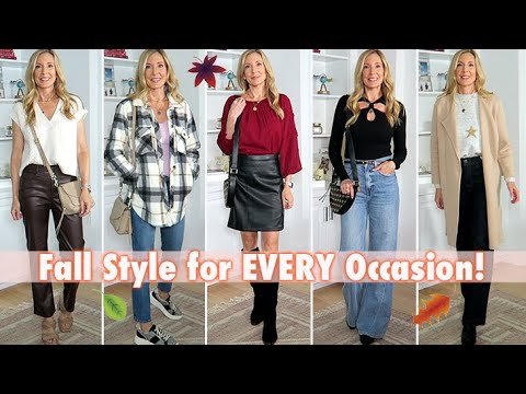 12 Stylish Fall Outfit Ideas for Women Over 40, 50,...
