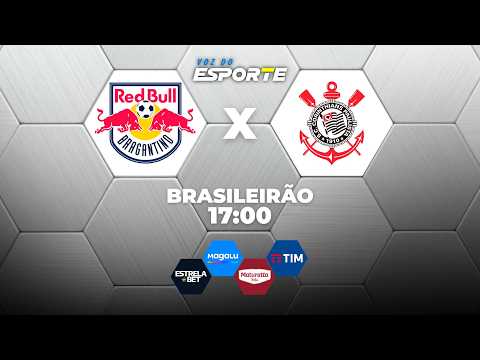 Bragantino e Corinthians duelam pelo Campeonato Brasileiro neste domingo