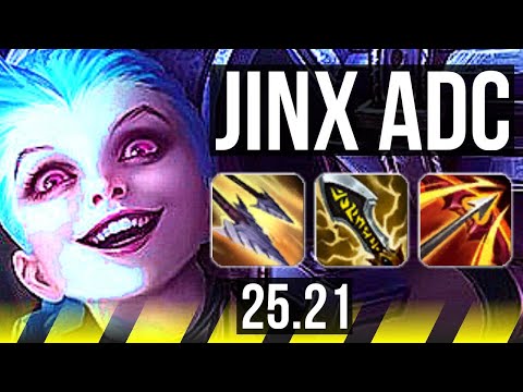 JINX & Thresh vs CAITLYN & Senna (ADC) | Legendary | NA Master | 25.21