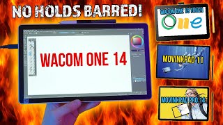 Waccm One 14 VS Wacom One 13 Touch VS MovinkPads (Review)