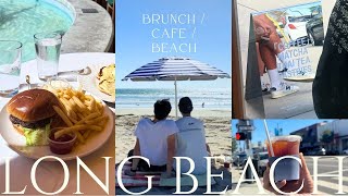 【LA vlog】 Long Beach🏖️🌴｜LA最南端に行ってきた｜絶対行きたいカフェ＆ブランチ