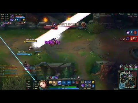 URF S6 lux morgana  "best moment" !!