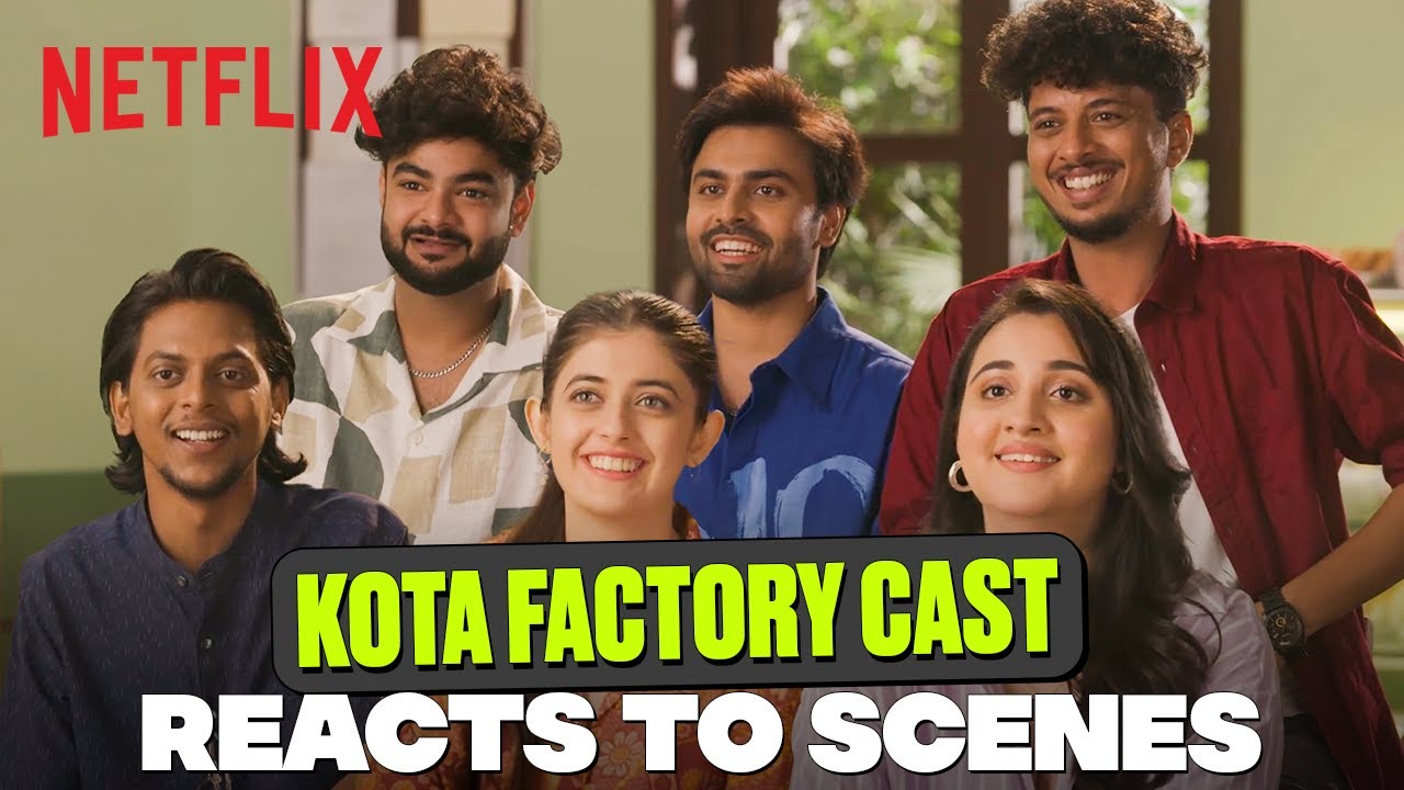 Cast Reacts to ICONIC Kota Factory Scenes❤️ | Jitendra K,Mayur M,Revathi P,Urvi S,Ranjan R,Alam K