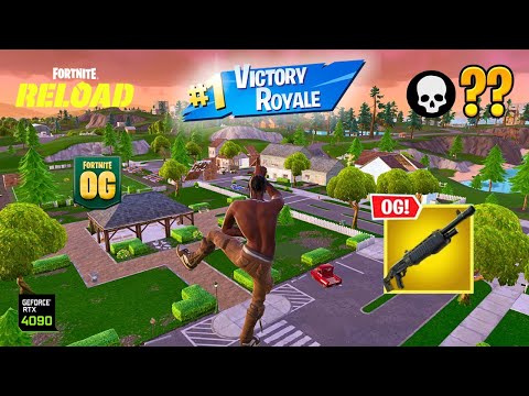 TRAVIS SCOTT SKIN | Fortnite Reload | High Kill Solo vs Squads OG Gameplay (Keyboard & Mouse)