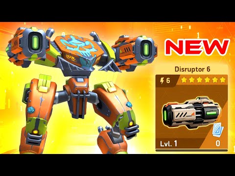 New Weapon - Disruptor with Stalker - Mech Arena
