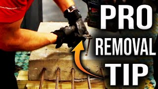 How To Remove A STUCK Masonry Drill Bit In CONCRETE!