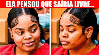 Ela entrou no Tribunal Confiante de que tinha Apagado TUDO! Sorriu - Até que o juiz falou