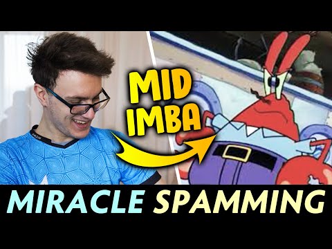 Miracle found NEW MID IMBA — Spamming THIS HERO