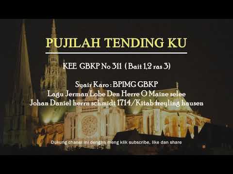 KEE GBKP No 311  PUJILAH TENDING KU (3 Bait vocal & Instrumentalia) Voc Dk Sirma Ulina Br Ginting
