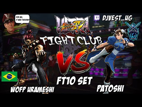 USF4 Fight Club Exhibition Series - WofP Urameshi VS Patoshi FT10 Set (Brazil Set)