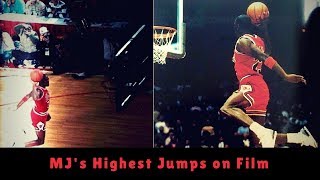 Michael Jordan Highest Jumps