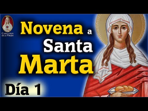 🌟 Day 1🙏Novena to Santa Marta with the Knights of the Virgin🔵Patroness of Impossible