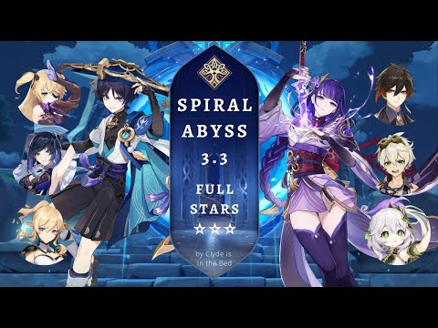 Wanderer Team / Archons & Benny Boy l Spiral Abyss 3.3 Floor 12 Full Stars l  Genshin Impact