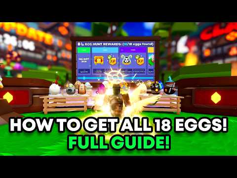 HOW TO GET ALL 18 EGGS INSIDE OF ROBLOX BEDWARS *FULL GUIDE* | Roblox Bedwars