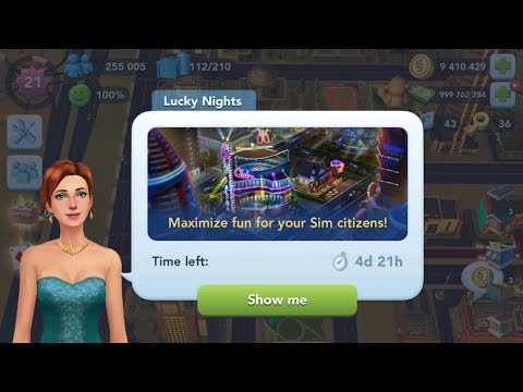 Simcity Build It Lucky Night Update