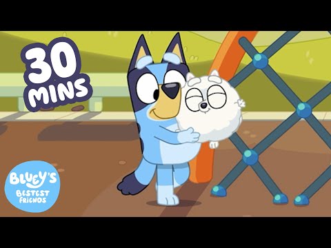 Friends Can Feel Like Family 💙 | 30 Minutes of LOVE | Bluey's Bestest Friends - Official Channel
