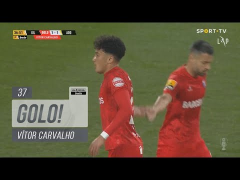 Goal | Golo Vítor Carvalho: Gil Vicente (1)-1 FC Arouca (Liga 22/23 #19)
