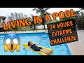 Living Inside A Pool For 24 Hours 🏊‍♂️ Extreme Challenge | Garima's Good Life