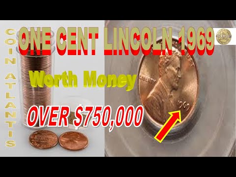 1969 Penny Value Guides (Rare Errors, “D”, “S”, and No Mint Mark),OVER $750,000