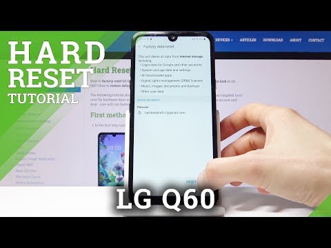 How to Hard Reset LG Q60 – Wipe Data / Restore Device