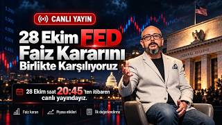 FED FAİZ KARARI CANLI! Bitcoin, Altın ve Borsalarda Sert Hareket mi Geliyor? | 2