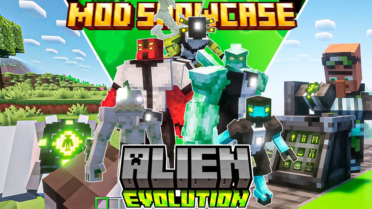 Alien Evolution Full Showcase!! Ben 10 Mod