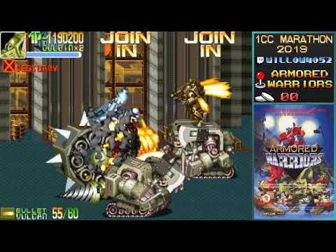 Arcade 1CC Marathon 2019 - Armored Warriors by Willow