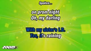 Grease/Cindy Bullens - It&#39;s Raining On Prom Night - Karaoke Version from Zoom Karaoke