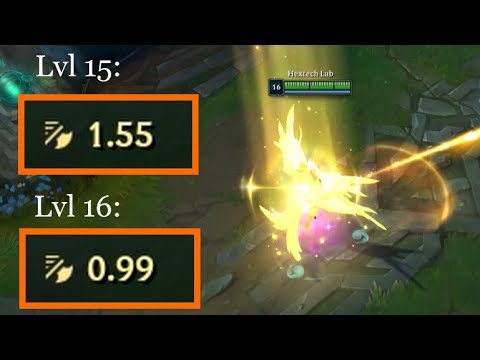 Why Kayle can Lose Attack Speed from Leveling Up!
